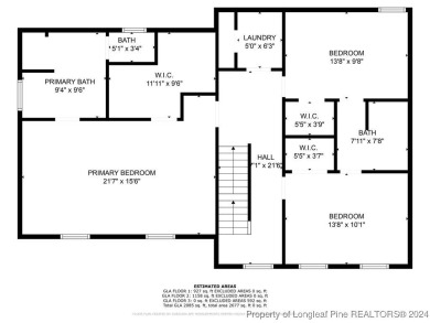 This beautiful three-story, 4-bedroom, 3-bath home in Raeford on Bayonet At Puppy Creek Golf Club in North Carolina - for sale on GolfHomes.com, golf home, golf lot