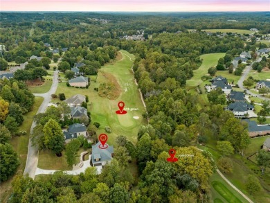 A showcase of impeccable craftsmanship, this new construction on Brookstone Meadows Golf Course in South Carolina - for sale on GolfHomes.com, golf home, golf lot