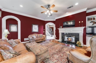 This charming Huntington-Sanders custom built home with private on Stonebridge Ranch Country Club in Texas - for sale on GolfHomes.com, golf home, golf lot