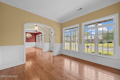 Welcome to this exceptional custom-built home, perfectly on Taberna Country Club in North Carolina - for sale on GolfHomes.com, golf home, golf lot