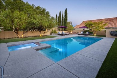 This luxurious single-family residence sits on a .49-acre corner on Painted Desert Golf Club in Nevada - for sale on GolfHomes.com, golf home, golf lot