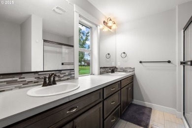 Calling all golf lovers! This lovely tri-level contemporary on  in Oregon - for sale on GolfHomes.com, golf home, golf lot