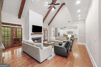 Extremely rare Primary PLUS guest suite on main in coveted on Indian Hills Country Club in Georgia - for sale on GolfHomes.com, golf home, golf lot