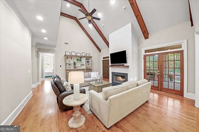 Extremely rare Primary PLUS guest suite on main in coveted on Indian Hills Country Club in Georgia - for sale on GolfHomes.com, golf home, golf lot