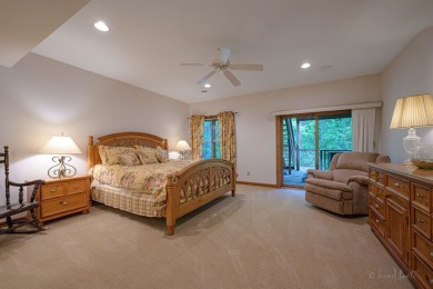 Tucked into the wooded hillside at the end of long ascending on Eagle Ridge Inn and Resort in Illinois - for sale on GolfHomes.com, golf home, golf lot
