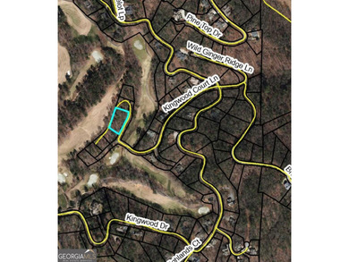 2 lots joined as 1 totaling .51+/- acres in Kingwood Estates on Kingwood Golf Club and Resort in Georgia - for sale on GolfHomes.com, golf home, golf lot