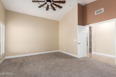 LOW ELECTRIC BILLS with Owned SOLAR + PRIVATE SALTWATER POOL! on Coyote Lakes Golf Club in Arizona - for sale on GolfHomes.com, golf home, golf lot