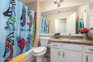 LOW ELECTRIC BILLS with Owned SOLAR + PRIVATE SALTWATER POOL! on Coyote Lakes Golf Club in Arizona - for sale on GolfHomes.com, golf home, golf lot