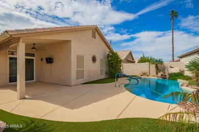 LOW ELECTRIC BILLS with Owned SOLAR + PRIVATE SALTWATER POOL! on Coyote Lakes Golf Club in Arizona - for sale on GolfHomes.com, golf home, golf lot
