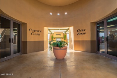 LOW ELECTRIC BILLS with Owned SOLAR + PRIVATE SALTWATER POOL! on Coyote Lakes Golf Club in Arizona - for sale on GolfHomes.com, golf home, golf lot