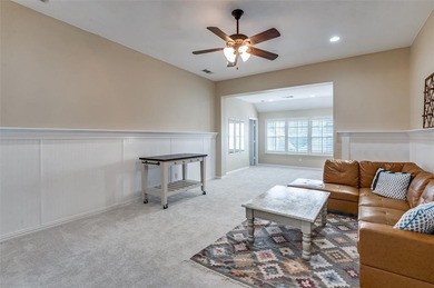 Welcome to 8025 Strathmill, a gorgeous Tudor-style home on The Tribute At the Colony in Texas - for sale on GolfHomes.com, golf home, golf lot