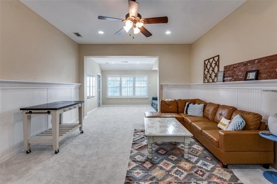 Welcome to 8025 Strathmill, a gorgeous Tudor-style home on The Tribute At the Colony in Texas - for sale on GolfHomes.com, golf home, golf lot