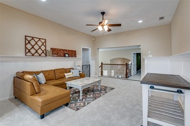 Welcome to 8025 Strathmill, a gorgeous Tudor-style home on The Tribute At the Colony in Texas - for sale on GolfHomes.com, golf home, golf lot