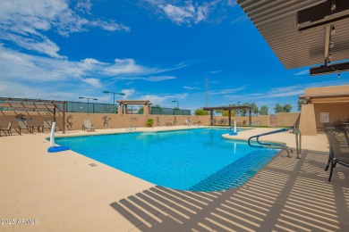 LOW ELECTRIC BILLS with Owned SOLAR + PRIVATE SALTWATER POOL! on Coyote Lakes Golf Club in Arizona - for sale on GolfHomes.com, golf home, golf lot