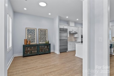 This recently built modern farmhouse (2024) still looks brand on Granada Farms Country Club in North Carolina - for sale on GolfHomes.com, golf home, golf lot