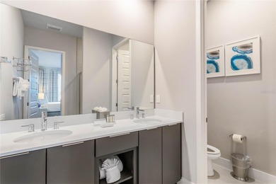 Experience the pinnacle of contemporary luxury living with this on Reunion Resort Golf Course in Florida - for sale on GolfHomes.com, golf home, golf lot