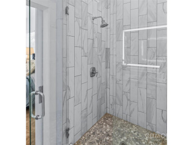 This recently built modern farmhouse (2024) still looks brand on Granada Farms Country Club in North Carolina - for sale on GolfHomes.com, golf home, golf lot