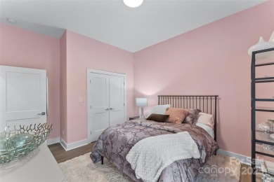 This recently built modern farmhouse (2024) still looks brand on Granada Farms Country Club in North Carolina - for sale on GolfHomes.com, golf home, golf lot