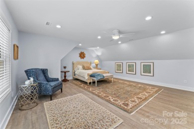 This recently built modern farmhouse (2024) still looks brand on Granada Farms Country Club in North Carolina - for sale on GolfHomes.com, golf home, golf lot