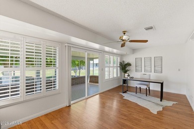 Come see this well-maintained home that has all the big ticket on Sun City Lakes West and East in Arizona - for sale on GolfHomes.com, golf home, golf lot