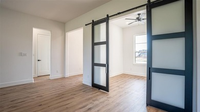 New build by Aubree Homes in sought after Thomas Crossing home on Southern Oaks Golf Club in Texas - for sale on GolfHomes.com, golf home, golf lot