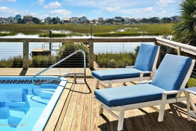 Welcome to waterfront living on Big Davis Canal! Looking out on Founders Club At St. James Plantation in North Carolina - for sale on GolfHomes.com, golf home, golf lot