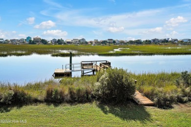 Welcome to waterfront living on Big Davis Canal! Looking out on Founders Club At St. James Plantation in North Carolina - for sale on GolfHomes.com, golf home, golf lot