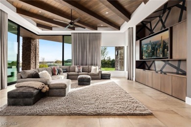 This 8,905 sq ft custom modern masterpiece in The Ridges offers on Bears Best Las Vegas Golf Club in Nevada - for sale on GolfHomes.com, golf home, golf lot