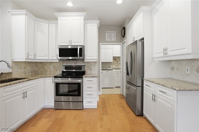 Welcome to this beautifully updated attached villa in the highly on Pelican Preserve Golf Club in Florida - for sale on GolfHomes.com, golf home, golf lot