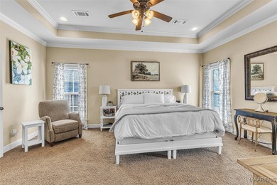This beautifully maintained single-story home offers convenience on Prattville Country Club in Alabama - for sale on GolfHomes.com, golf home, golf lot