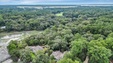 Tucked away at the end of a cul de sac in a spectacular park on Callawassie Island Club in South Carolina - for sale on GolfHomes.com, golf home, golf lot
