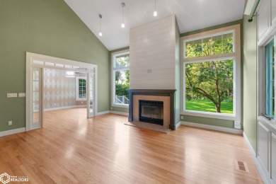 Nestled on over an acre on a scenic private drive, this on Highland Park Golf Course in Iowa - for sale on GolfHomes.com, golf home, golf lot