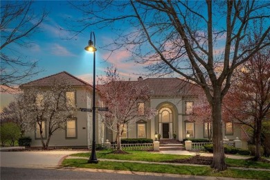 Gorgeous estate in picturesque Hallbrook featuring 7 bedrooms on Hallbrook Golf Club in Kansas - for sale on GolfHomes.com, golf home, golf lot
