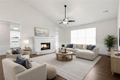 A rare opportunity: ranch living on a finished basement in on Hamilton Mill Golf Club in Georgia - for sale on GolfHomes.com, golf home, golf lot