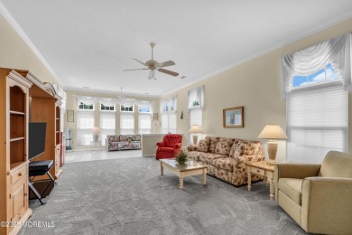 This Extended Elm with 4 Season Sunroom Sits On a Large Corner on Four Seasons Spa and Country Club in New Jersey - for sale on GolfHomes.com, golf home, golf lot