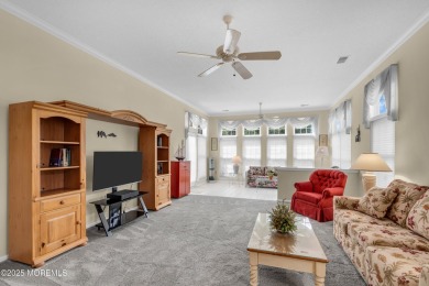 This Extended Elm with 4 Season Sunroom Sits On a Large Corner on Four Seasons Spa and Country Club in New Jersey - for sale on GolfHomes.com, golf home, golf lot