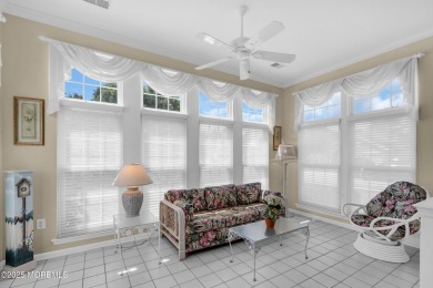 This Extended Elm with 4 Season Sunroom Sits On a Large Corner on Four Seasons Spa and Country Club in New Jersey - for sale on GolfHomes.com, golf home, golf lot