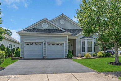 This Extended Elm with 4 Season Sunroom Sits On a Large Corner on Four Seasons Spa and Country Club in New Jersey - for sale on GolfHomes.com, golf home, golf lot
