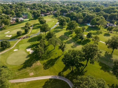 Sip coffee from your EXPANSIVE BACK PORCH overlooking one of on Blue Hills Country Club in Missouri - for sale on GolfHomes.com, golf home, golf lot