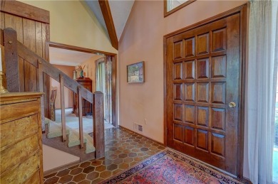 Sip coffee from your EXPANSIVE BACK PORCH overlooking one of on Blue Hills Country Club in Missouri - for sale on GolfHomes.com, golf home, golf lot