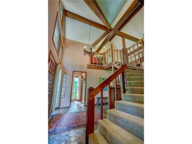 Sip coffee from your EXPANSIVE BACK PORCH overlooking one of on Blue Hills Country Club in Missouri - for sale on GolfHomes.com, golf home, golf lot