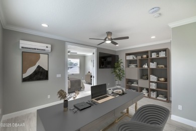 *Open House: Sat. May 17th, 12-2pm* This 2017 custom-built on Spruce Creek Golf Club in Florida - for sale on GolfHomes.com, golf home, golf lot