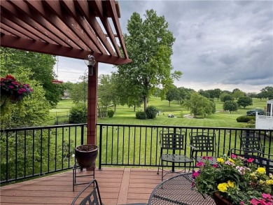 Sip coffee from your EXPANSIVE BACK PORCH overlooking one of on Blue Hills Country Club in Missouri - for sale on GolfHomes.com, golf home, golf lot