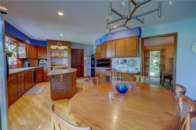 Sip coffee from your EXPANSIVE BACK PORCH overlooking one of on Blue Hills Country Club in Missouri - for sale on GolfHomes.com, golf home, golf lot