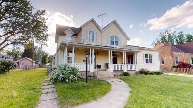Look at this traditional charm!!! Large open front porch, nice on Cherokee Golf and Country Club in Iowa - for sale on GolfHomes.com, golf home, golf lot