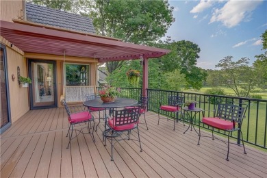 Sip coffee from your EXPANSIVE BACK PORCH overlooking one of on Blue Hills Country Club in Missouri - for sale on GolfHomes.com, golf home, golf lot