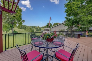 Sip coffee from your EXPANSIVE BACK PORCH overlooking one of on Blue Hills Country Club in Missouri - for sale on GolfHomes.com, golf home, golf lot