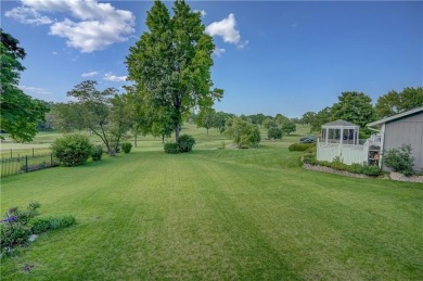 Sip coffee from your EXPANSIVE BACK PORCH overlooking one of on Blue Hills Country Club in Missouri - for sale on GolfHomes.com, golf home, golf lot