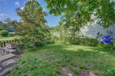 Sip coffee from your EXPANSIVE BACK PORCH overlooking one of on Blue Hills Country Club in Missouri - for sale on GolfHomes.com, golf home, golf lot