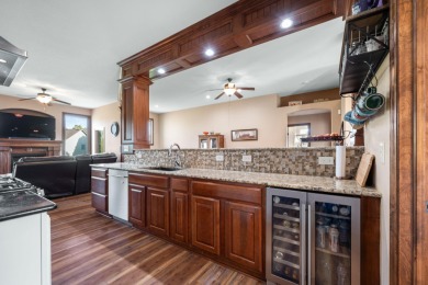 Welcome home to this beautiful one-owner retreat in the heart of on Auburn Hills Golf Course in Kansas - for sale on GolfHomes.com, golf home, golf lot